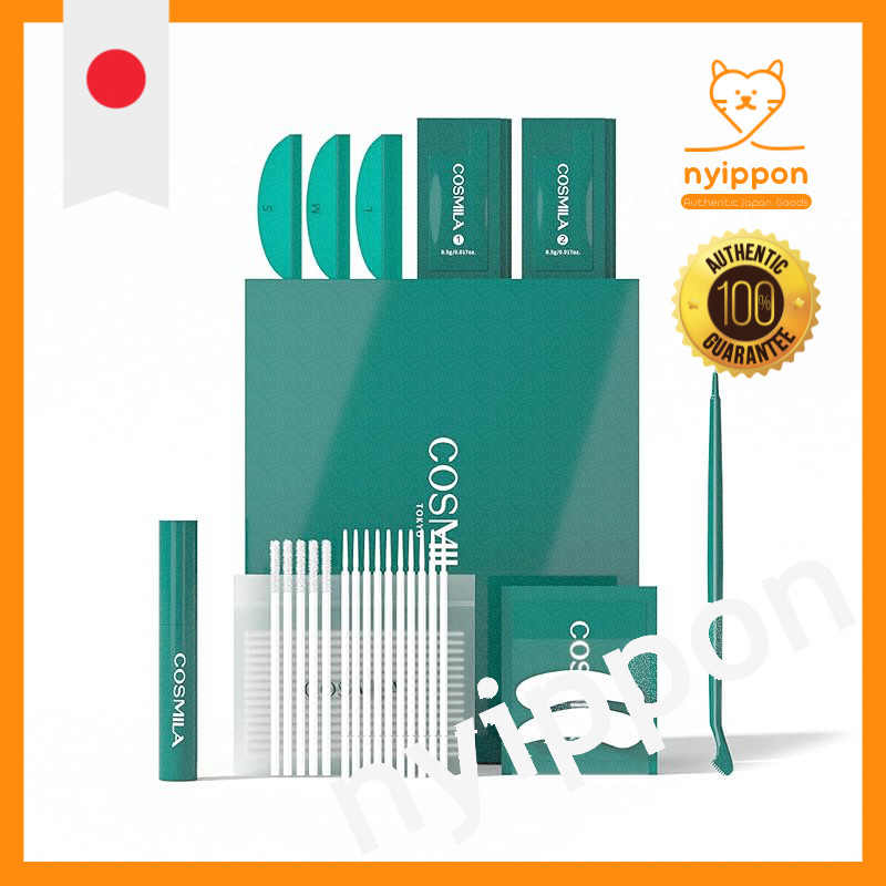 COSMILA Lash Lift Kit Made in Japan – Sensitive, Pro Use, Lasts 6 Weeks, 5 Applications