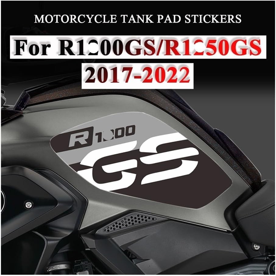 ด้านข้างถัง Pad รถจักรยานยนต์การใช้ถัง Pad สติกเกอร์ด้านข้างถัง Decals สําหรับ B & MW R1250GS R 1250