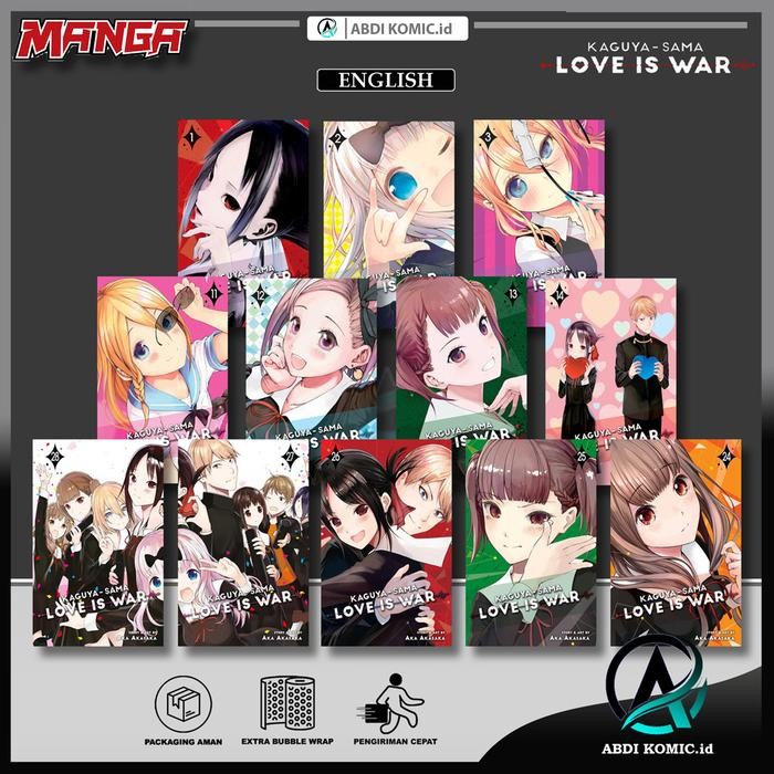 การ์ตูน Kaguya-sama: Love Is War (มังงะ) เล่ม 1 - 28 (จบ) (อังกฤษ)