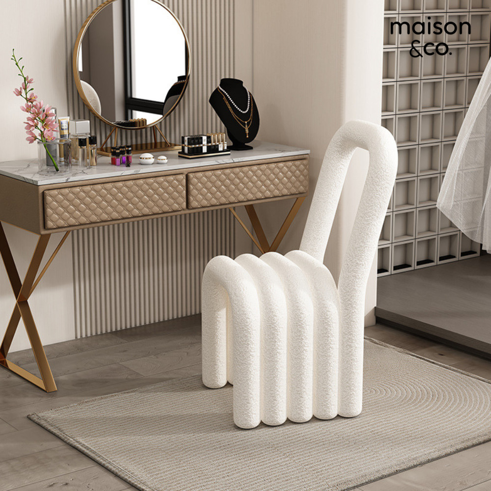 SB Design Square เก้าอี้ WAYLIN-PLUS สีขาว (41x50x78 ซม.) แบรนด์ MAISON&CO.