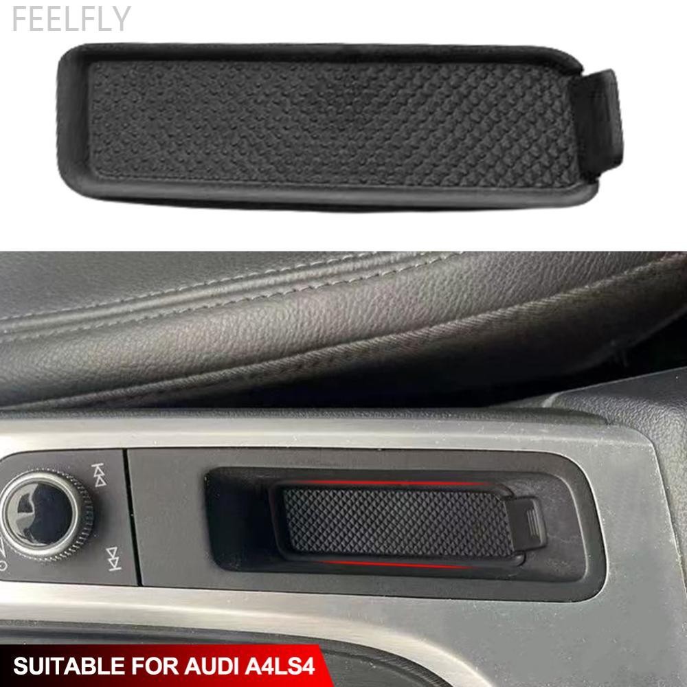 FEELFLY ภายในรถคอนโซลกลางเบ็ดเตล็ดกล่องปะเก็นกล่องเก็บยาง Pier กล่องเก็บปะเก็นสําหรับ Audi A4 B9 A5 