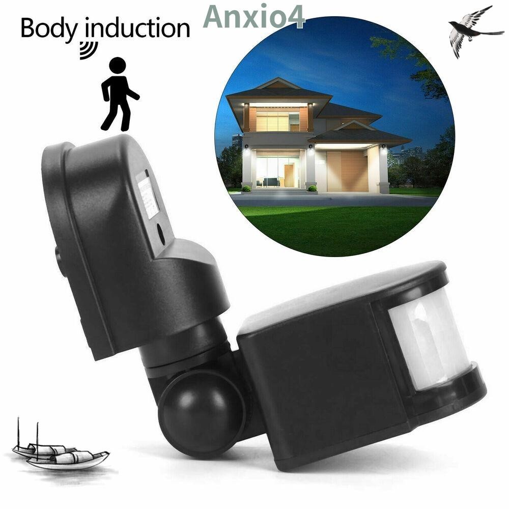 เครื่องตรวจจับการเคลื่อนไหวกลางแจ้ง อินฟราเรด PIR 220V อัตโนมัติ