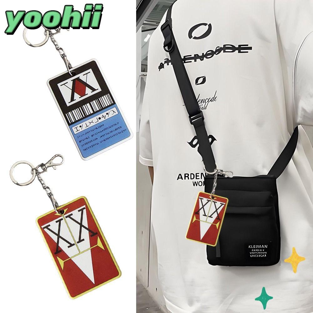 YOOHII อะนิเมะคอสเพลย์ผู้ถือบัตร, Hisoka Kurapika อะนิเมะแฟน Key Chain จี้,ของขวัญวันเกิด Killua Zol