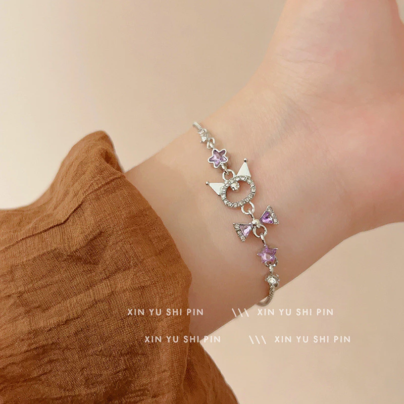 สร้อยข้อมือ เครื่องประดับ ประกายแวววาว ของขวัญสุดเก๋ พร้อมส่ง
