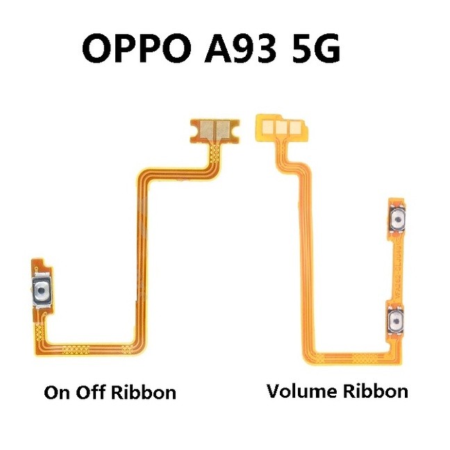 BM OPPO A93 ( 5G ) เปิดไฟปิด Volume Up Down Flex Cable Ribbon สําหรับซ่อมเปิด @ PCGM00 PEHM00
