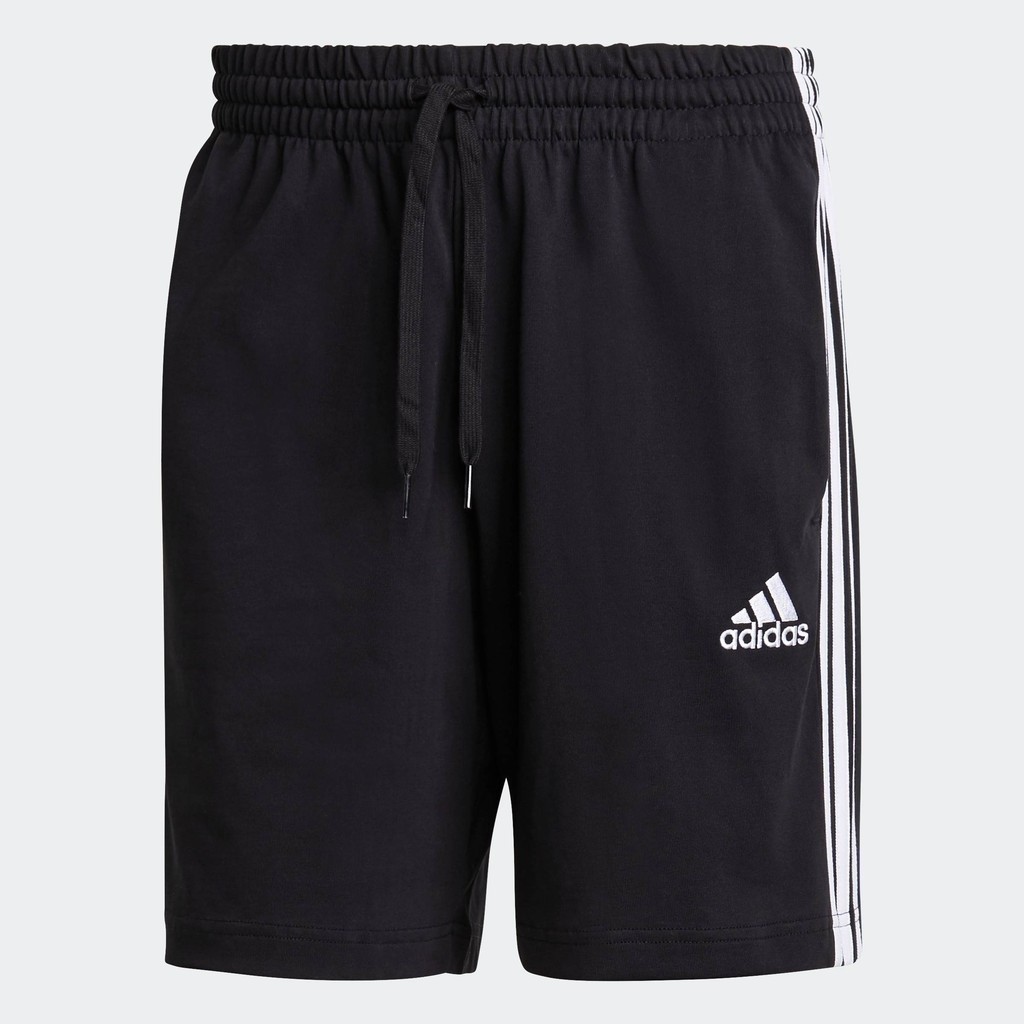 adidas Lifestyle AEROREADY Essentials 3-Stripes Shorts Men Black GK9988
