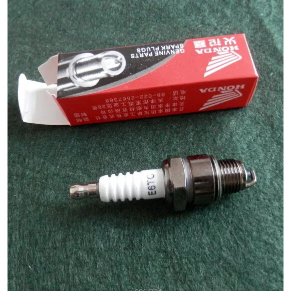 10 X SPARK PLUG E6TC สําหรับ ROBIN SUBARU EY20 Suzuki AX100 Yamaha V50 V80 CY80 DX100 & MORE มอเตอร์