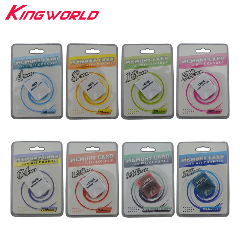 Memory Storage Card Saver สําหรับ Wii สําหรับ GameCube สําหรับของขวัญ GC Xmas