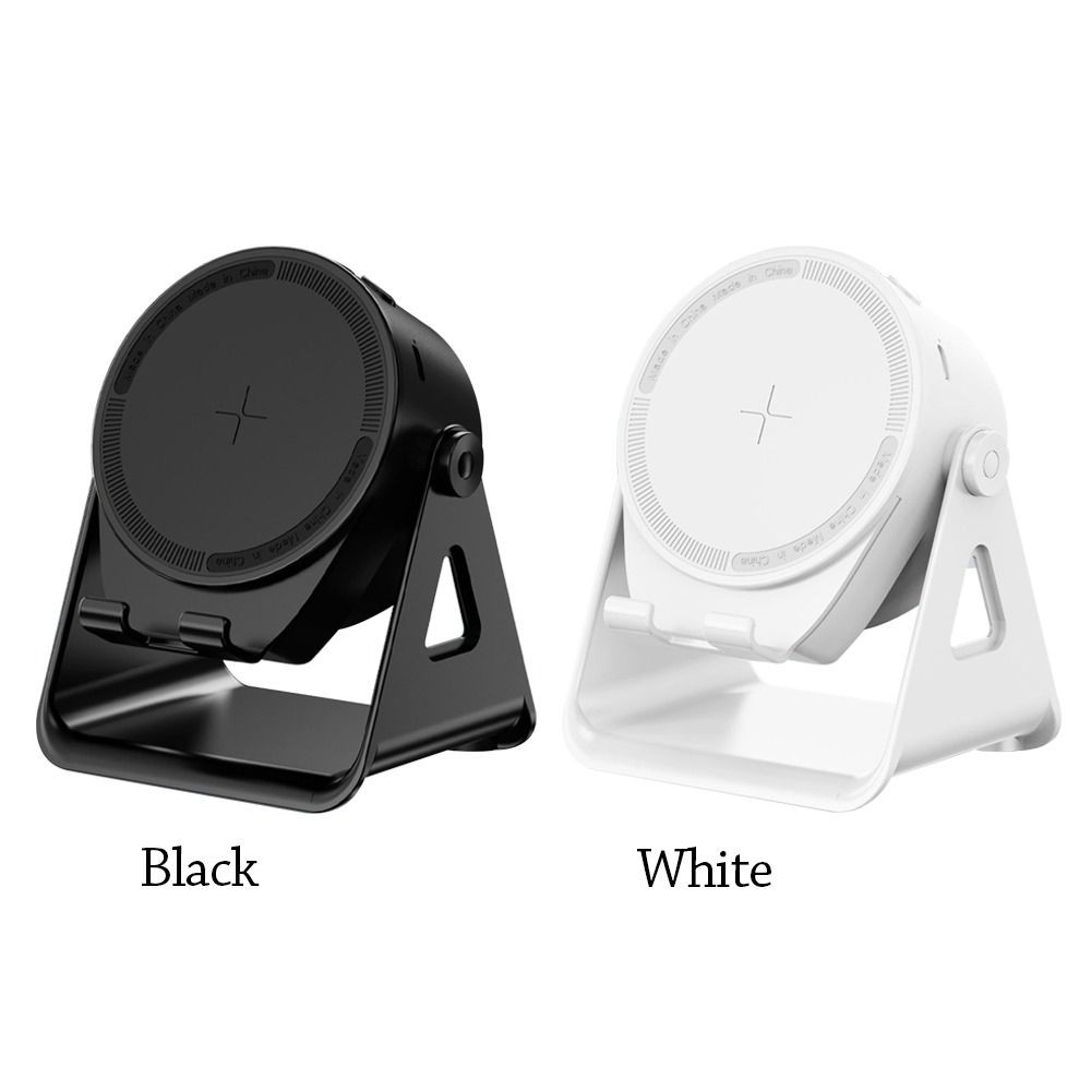 KIND ที่วางโทรศัพท์มือถือแบบเหนี่ยวนํา, ขาตั้งลําโพงบลูทูธไร้สาย 3 ใน 1 2 ใน 1, กันลื่นสากล 360° หมุนขาตั้งโทรศัพท์มัลติฟังก์ชั่นบ้าน - รูปที่ 3