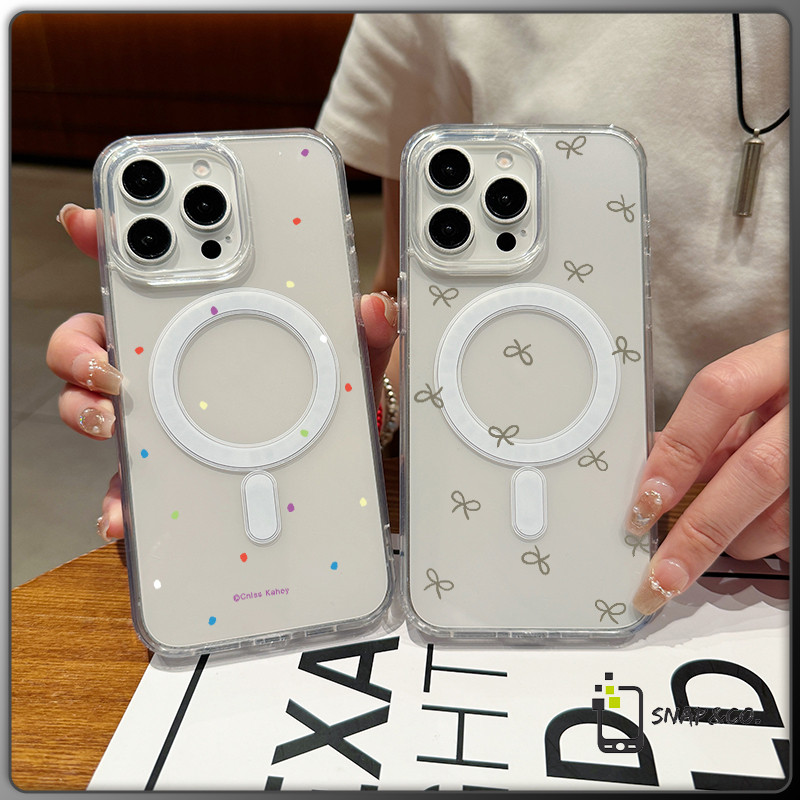 การชาร์จแบบไร้สาย เปลือกแม่เหล็ก สติกเกอร์กุญแจสีน้ำตาล for iPhone X XS MAX XR 7/8PLUS 16 15 14 เคสไอโฟน 13 12 11 PRO MA