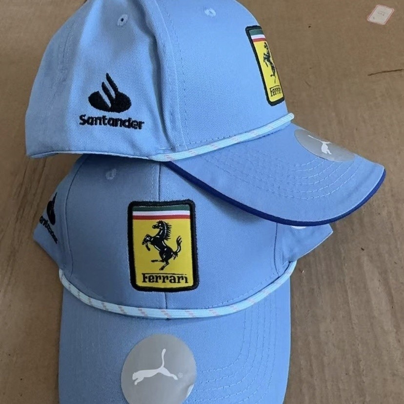 F1 racing cap, F team cap, Lewis, Leclerc, outdoor travel and mountaineering sun visor baseball cap