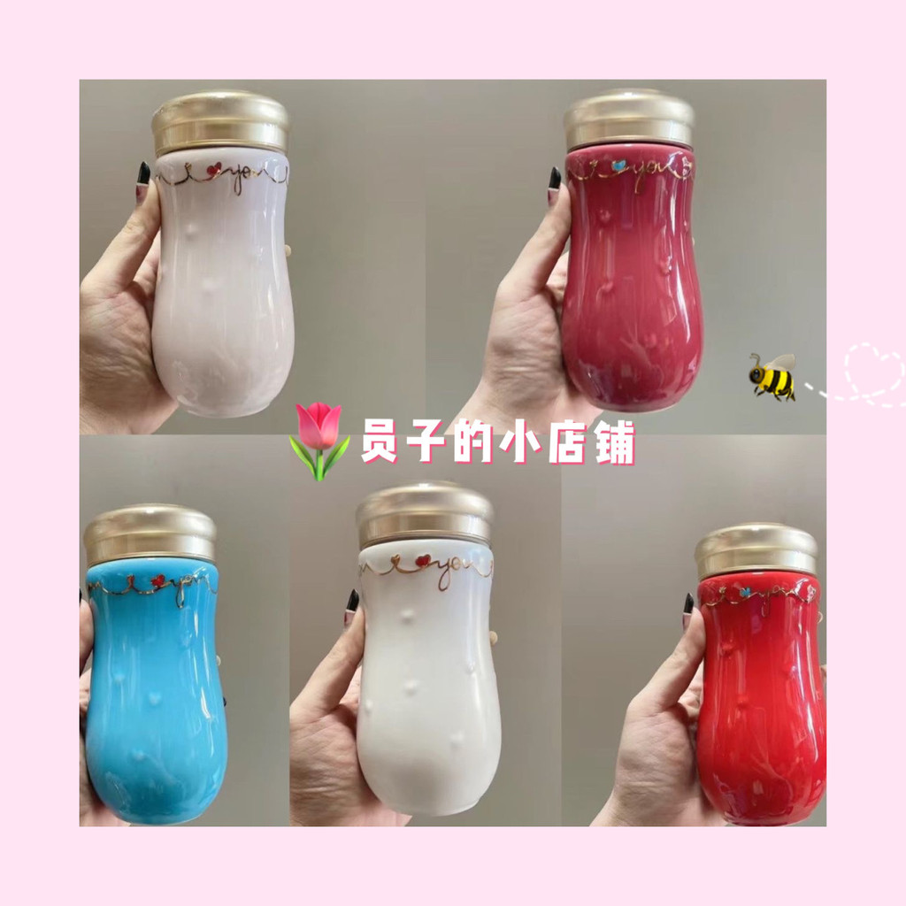 แห้ง Tangxuan ชั้นเดียว Yixin Yiyi Gilt สไตล์แบบพกพาถ้วย 360ml กล่องของขวัญประณีต W9UQ
