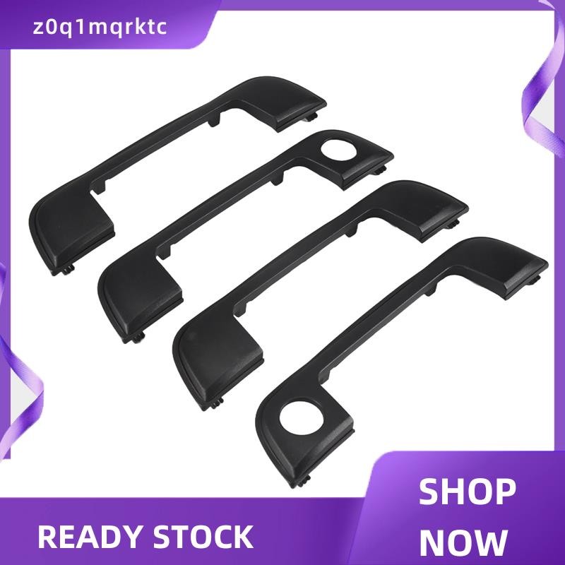 z0q1mqrktc 51218122441 51218122442 4 ชิ้นรถด้านหน้าและด้านหลังมือจับประตูพร้อมซีลสําหรับ- E36 E34 E3