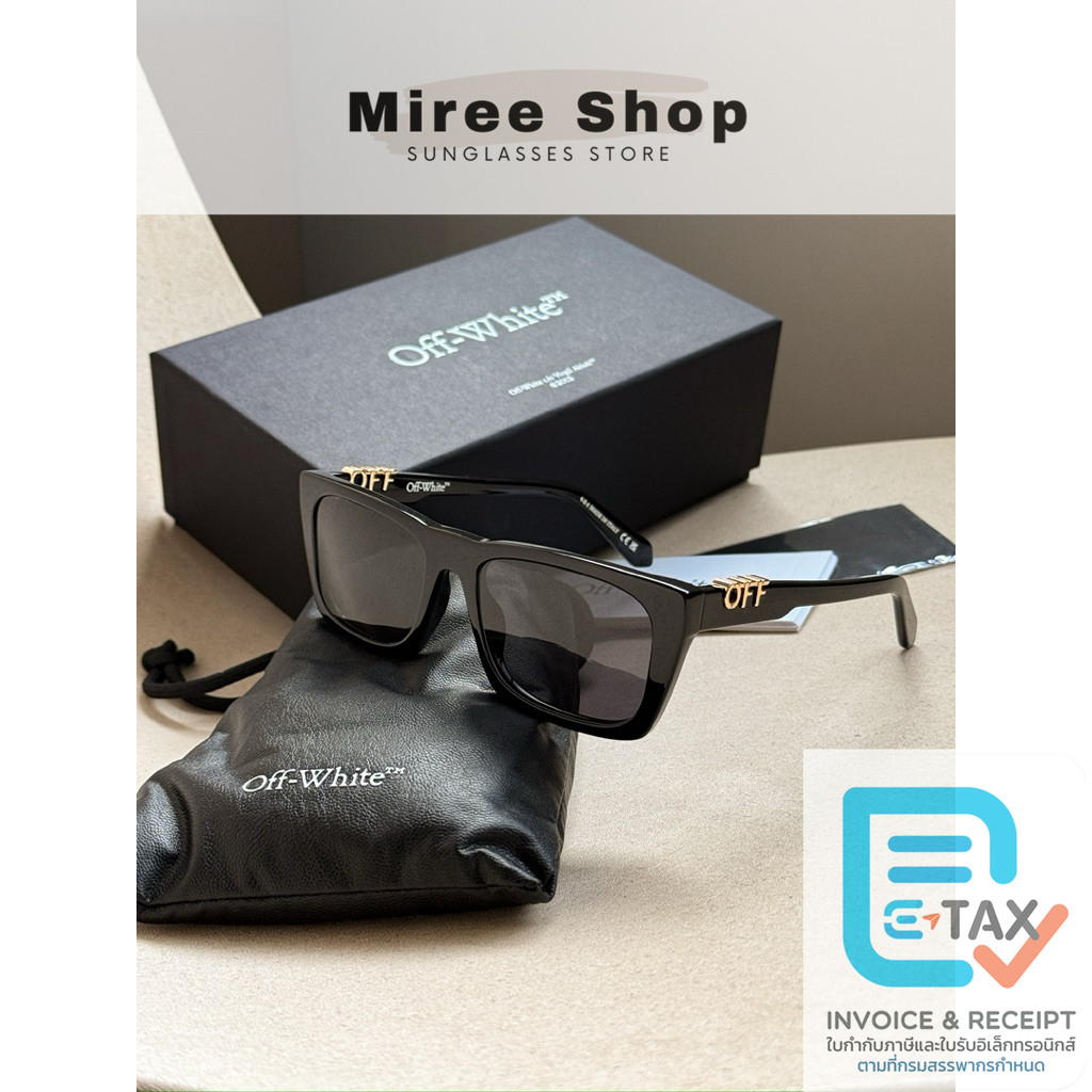 OFF WHITE รุ่น Albany Sunglasses ร้านแอมของแท้เท่านั้นค่า OI13E