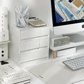 ตู้เก็บของแบบตั้งโต๊ะลิ้นชักตู้เก็บของสไตล์ญี่ปุ่นสำนักงานเค…