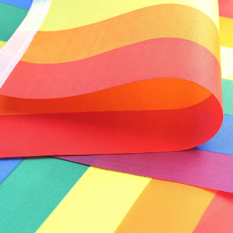 ธง หลากหลายทางเพศ ธงสีรุ้ง สีรุ้ง ขนาดเล็ก แบบพกพา สําหรับตกแต่งปาร์ตี้ 10 ชิ้น - รูปที่ 4