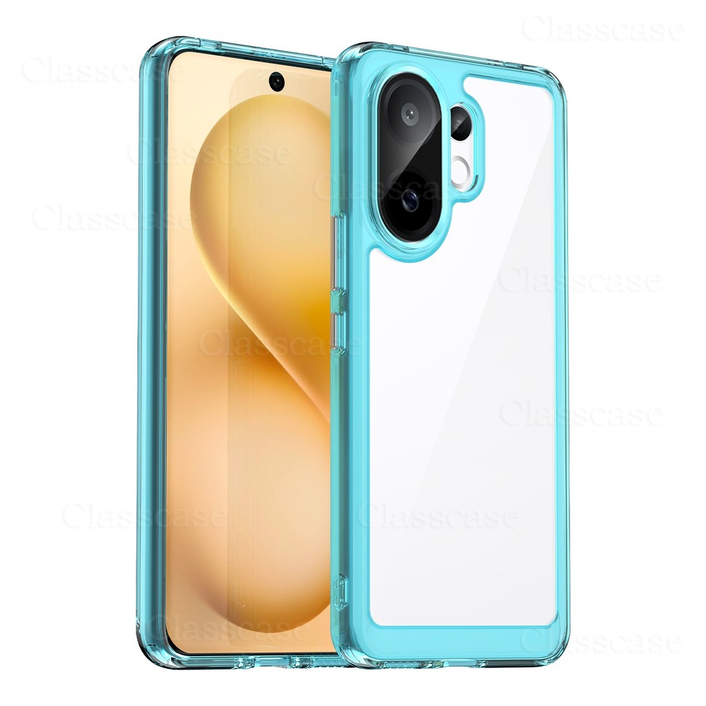 Vivo V60 2025 สําหรับ Vivo V60 V 60 Lite V60Lite VivoV60 Lite VivoV60Lite Anti-Scratch โปร่งใสแฟชั่นอะคริลิคใสเคสโทรศัพท์กันกระแทกฝาหลัง ราคา ถูกที่สุด ดีลบีเคเค แกลเลอรีภาพที่ 8