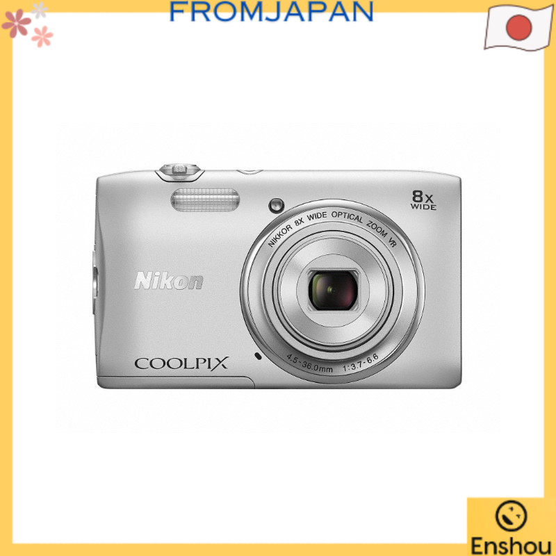 FromJapan[USED]Nikon Digital Camera COOLPIX S3600 8x Zoom 20.05 Megapixel Crystal Silver S3600SL
