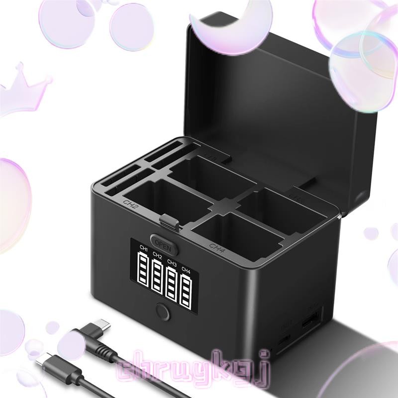 เครื่องชาร์จแบตเตอรี่ USB NEEWER2 in 1 Four Channel USB Battery Charger Box NP-FZ100 & LP-E6 A6700 A