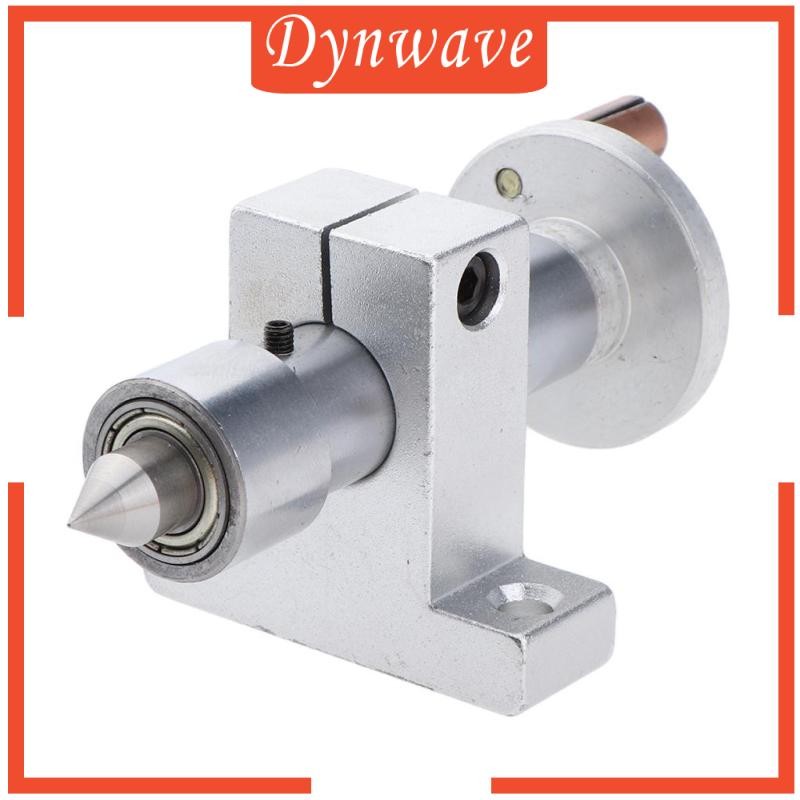 [Dynwave] 1 ชุดมินิ DIY เครื่องกลึงงานไม้ tailstock ปรับ Tailstock เครื่องกลึง Thimble