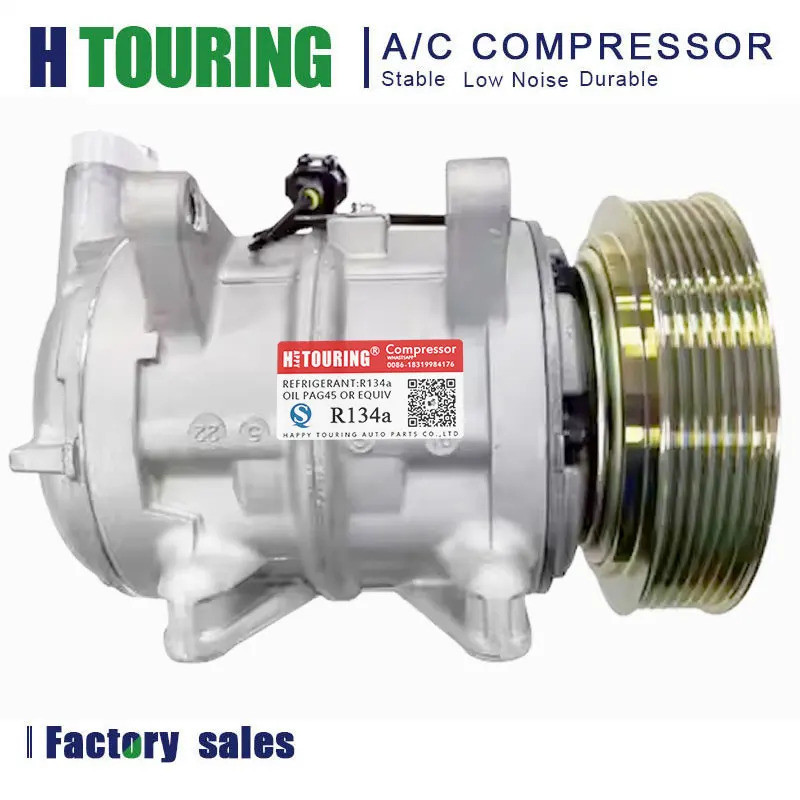 DKS17CH AC คอมเพรสเซอร์สําหรับ Nissan Patrol GU Y61 ZD30 3.0L Turbo ดีเซล 92600VB800 92600VK110 5060