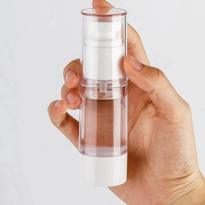 พร้อมส่ง!!⚡ขวดปั๊มสุญญากาศ ครีม 30ml/50ml/100ml. BPA-free ขวดย่อยสําหรับเดินทาง ใช้บรรจุเครื่องสำอาง ครีม เซรั่ม ขวดเล็กพกพาง่าย สามารถขายส่งได้ thumbnail 9