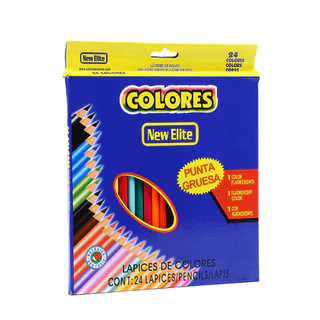ดินสอสี สีไม้ กล่องเล็กพกพาสดวก เขียนลื่น มี 12, 24 สี เหมาะเรียนศิลปะและงานวาดภาพ