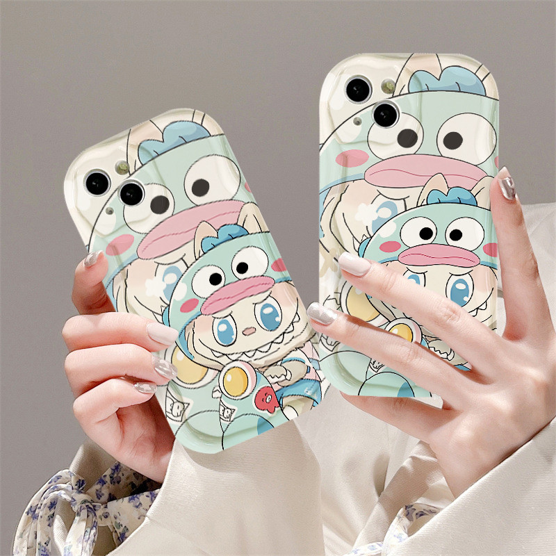 การ์ตูนหมีกองเคสโทรศัพท์สําหรับ OPPO A77S 4G A78 5G A1X A58 A60 A11K A7 A5S A12S A74 A95 F19 PRO A78