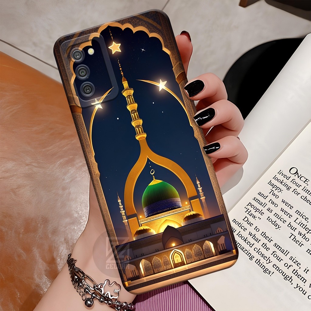 HP เคส Samsung Galaxy A03S / A02S Softcase - เคสมัสยิด - กล้อง Pro - เคส Samsung Galaxy A03S / A02S 