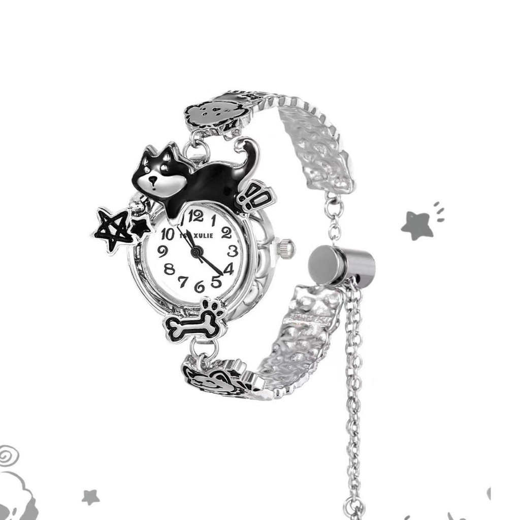 Happy Puppy Watch Bracelet Original Niche Design Heavy Industry High-End Sweet Cool Bracelet