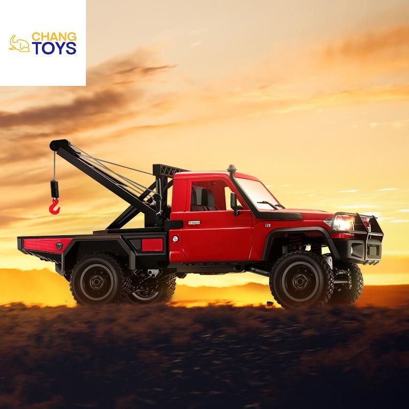 MN82T รถเครน 4WD LC79 Toyota จำลองการปีนป่ายรถออฟโรด RC รถกระบะบังคับวิทยุ ของเล่นเด็ก