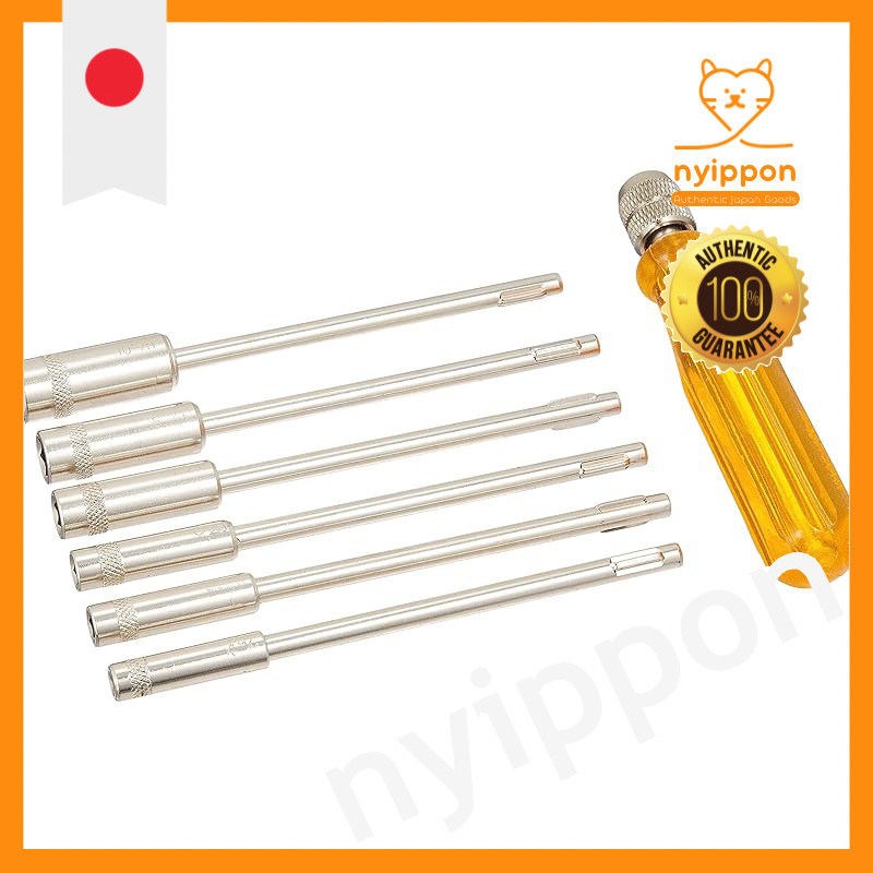 ENGINEER Screwdriver Set with Interchangeable Blades 7-piece Set DK-08