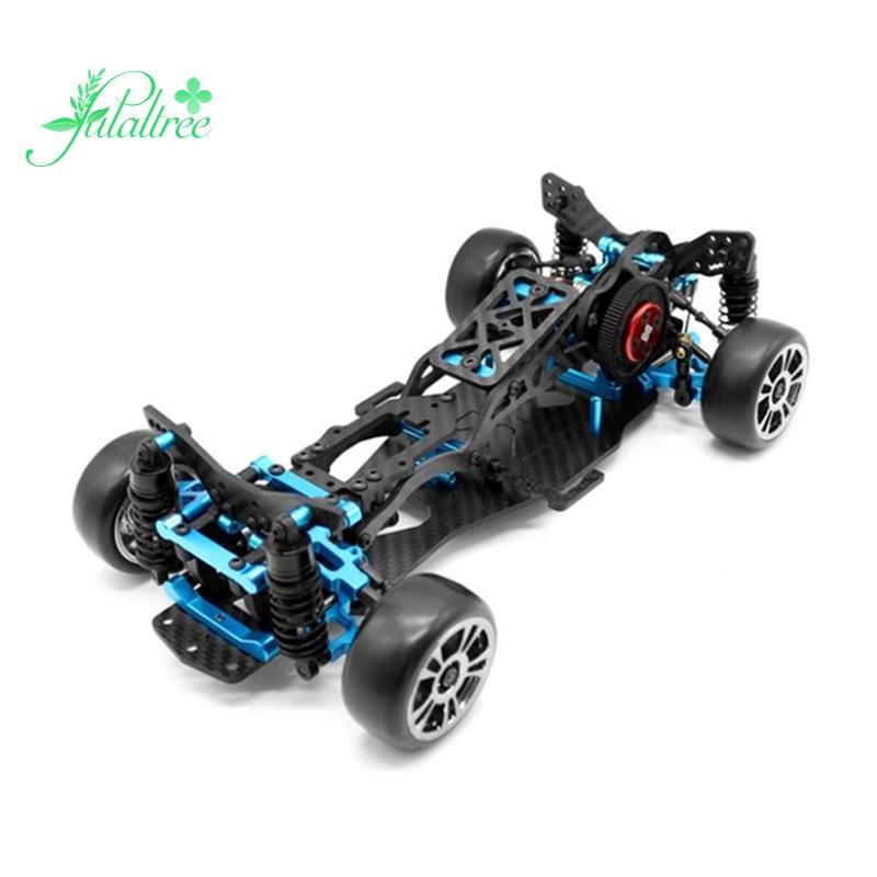 [ ]DIY RC รถด้านหลังไดรฟ์ Drift Racing กรอบสําหรับ 1/10 Mini-Size RC รถกรอบ Drift รถชุดรุ่น RC กรอบ 