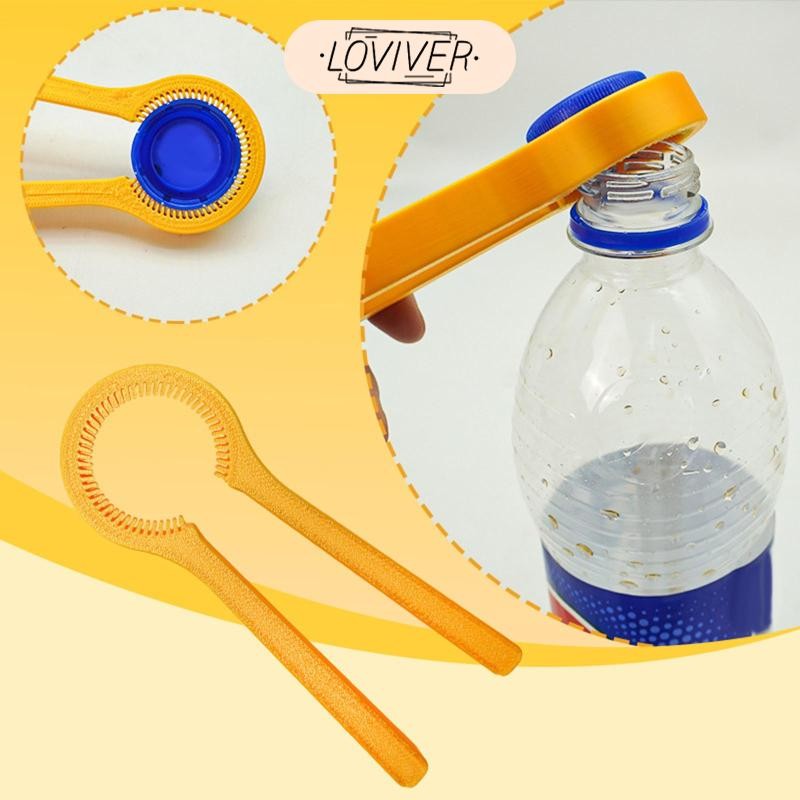 LOVIVER ที่เปิดขวดแบบเข้าถึงได้ ที่เปิดฝาขวด Ergonomic AntiSlip Manual Creative Lightweight Lid Remover Twist Off สําหรับห้องครัว