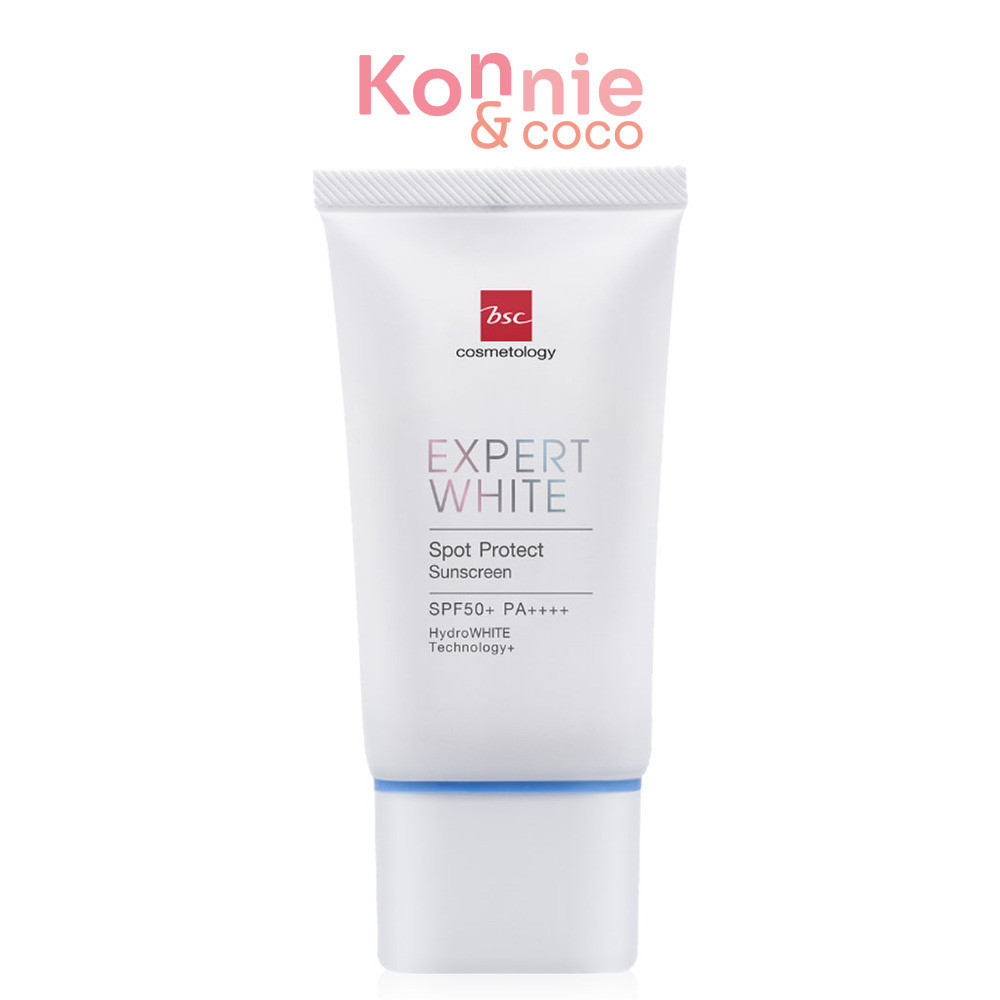 BSC Cosmetology Expert White Spot Protect Sun SPF50+ PA++++ 40g บีเอสซี ครีมกันแดด.