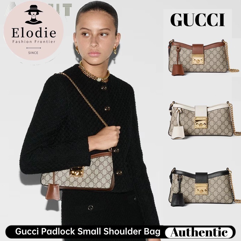 กุชชี่ Gucci Padlock Small Shoulder Bagกระเป๋ารักแร้ผู้หญิงรูปแบบใหม่