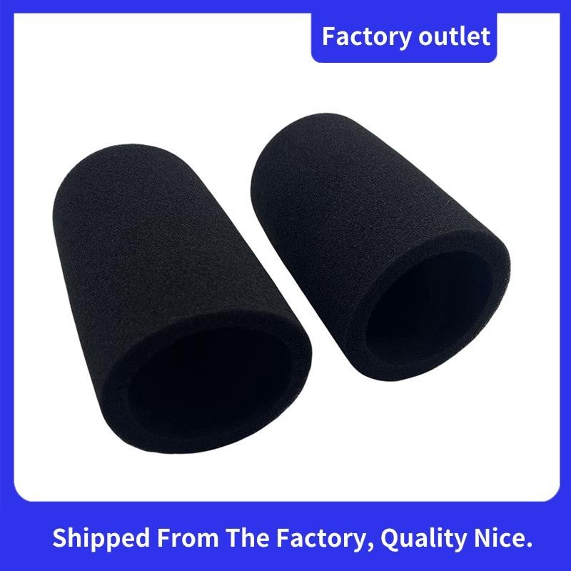 2pcs กระจกสําหรับ Shure SM7B ไมโครโฟน Pop Filter Cover ลดเสียงรบกวนฟองน้ําโฟมอุปกรณ์เสริมสําหรับ SM7