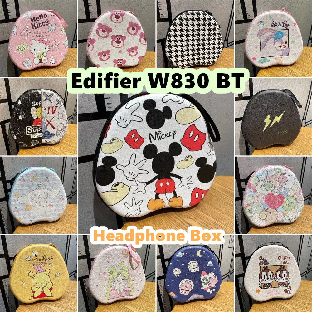 Case Home สําหรับ Edifier W830 BT เคสหูฟังการ์ตูนสร้างสรรค์กระเป๋าเก็บชุดหูฟังกล่องปลอก