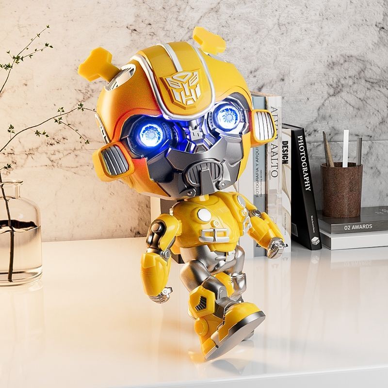 หุ่นยนต์ Transformers ของเล่น Bumblebee Optimus Prime รุ่นของแท้