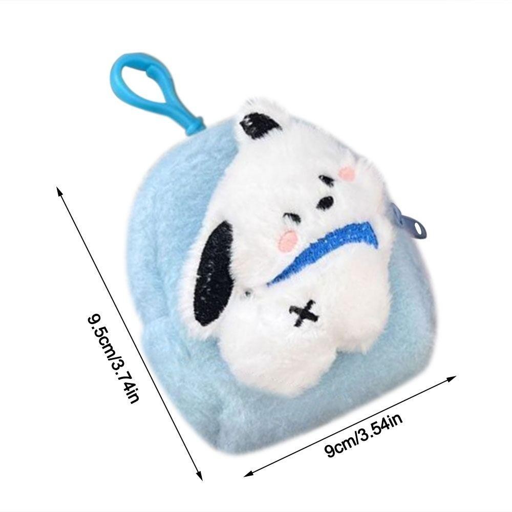 UUMIR จี้กระเป๋านักเรียน,hello Kitty Pochaccoกระเป๋าใส่เหรียญสามมิติ,จี้คู่ของขวัญกระเป๋าเก็บหูฟังตุ๊กตา