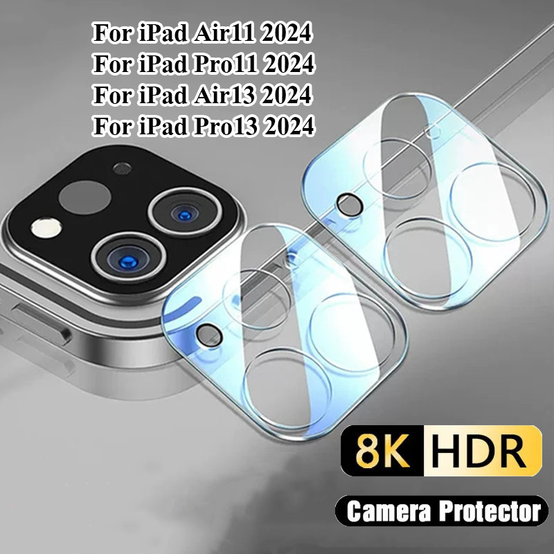 ฟิล์มกระจก Lens 3d สำหรับ Ipad Air11 2024/Air13 2024/Pro11 2024 (M4)/Pro13 2024 Air4 Air5 2020/2021 12.9 007
