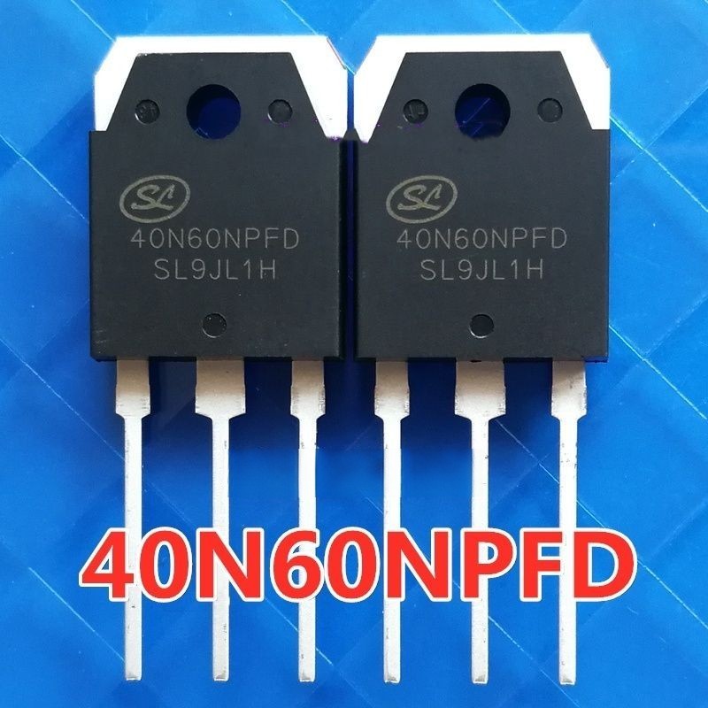2pcs Original ทรานซิสเตอร์ Mosfet 40N60 40N60NPFD 60N60FD1 40N60FD2 TO-3P 600V 40A IGBT สําหรับอินเว