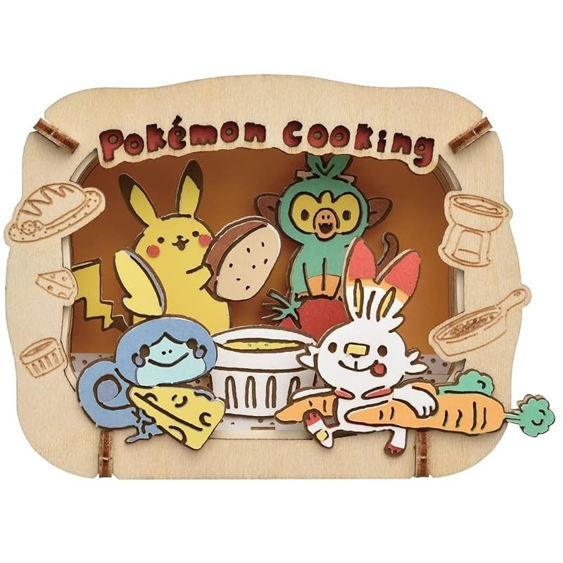 Pokémon Paper Theater Pt-W18 Pokemon Cooking Direct จากญี่ปุ่น
