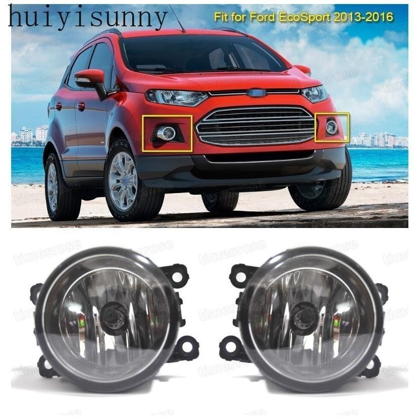 Huiyisunny คู่ (ซ้ายและขวา) ไฟตัดหมอก / ไฟตัดหมอก / ไฟโคมไฟกันชนหน้า / ชุดไฟตัดหมอกสําหรับ Ford Ecos