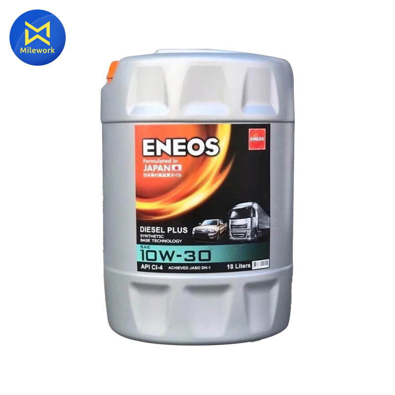 น้ำมันเครื่อง ENEOS DIESEL PLUS(10W30)18L แถมT_SHIRT(40001854)