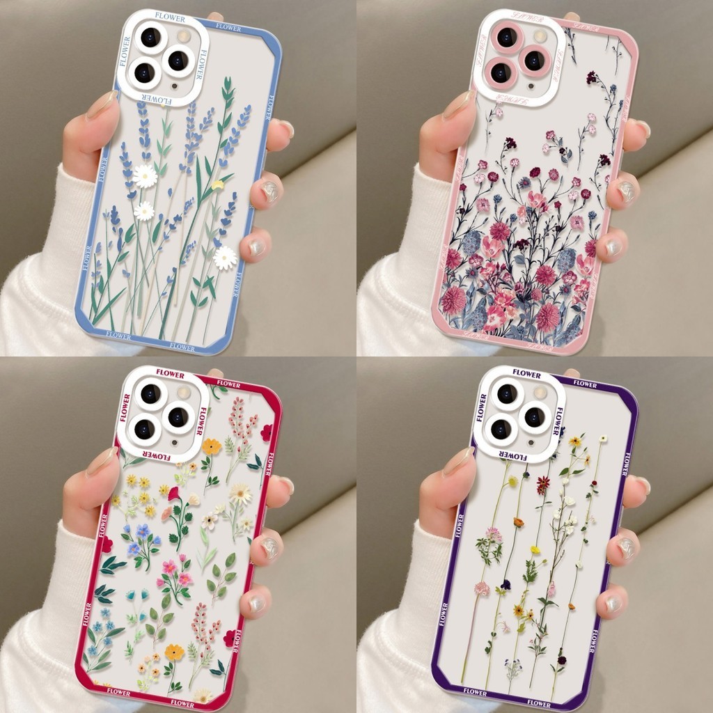 8-19บาท เคสโทรศัพท์ เคส for iPhone 11 13 14 15 12 Pro Max XR 7 8 Plus XS Max เคสไอโฟน11 SE SE3 Tpu เคสขอบนุ่มบางพิเศษ