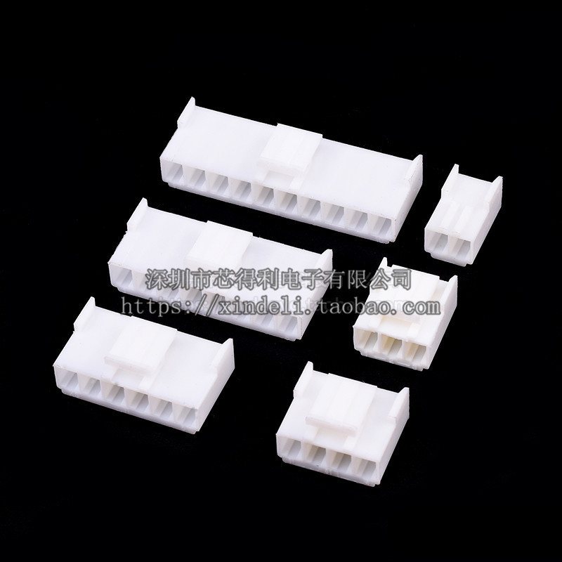 เปลือกยาง VH3.96 มม.ขั้วต่อขั้วต่อ 3.96-2P 3P 4P 5P 6P 7P 8P 9P 10P 11P 12P VH3.96-2P สีขาวขั้วต่อ T