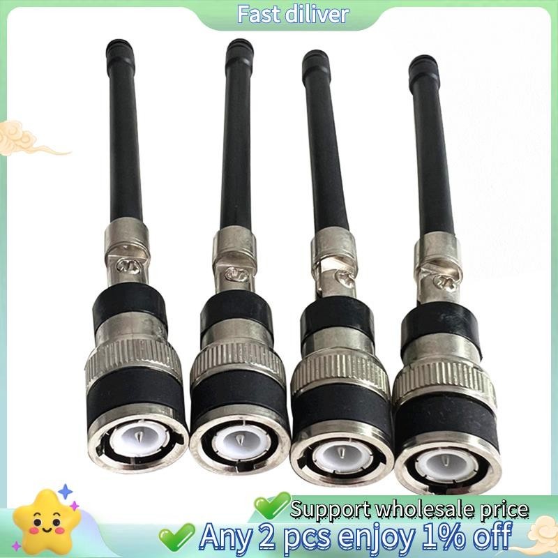 4 ชิ้น BNC UHF ไมโครโฟนเสาอากาศสําหรับ Shure PGX24 SLX24 SLX4 PG58 SM58 BETA58 Series ไร้สายระบบไมโครโฟนอุปกรณ์เสริม