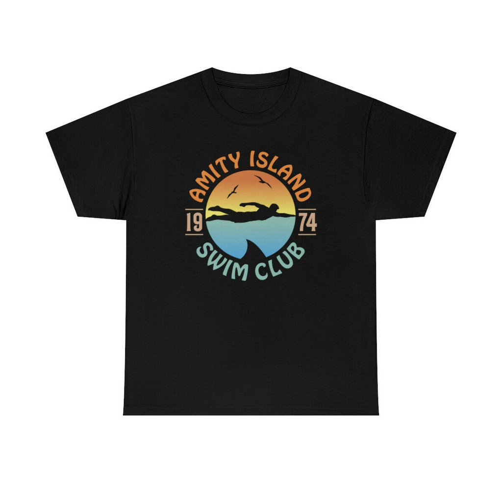 T-Shirtเสื้อยืด Amity Island Swim Club 1974 S-5XL