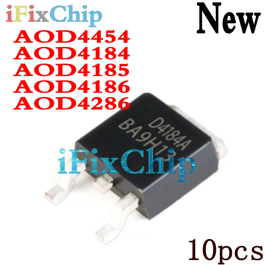 วงจรรวม AOD4184A TO-252 D4184A AOD4184 D4184 AOD4185 AOD4186 AOD4286 AOD4454 D4185 D4186 D4286 D4454